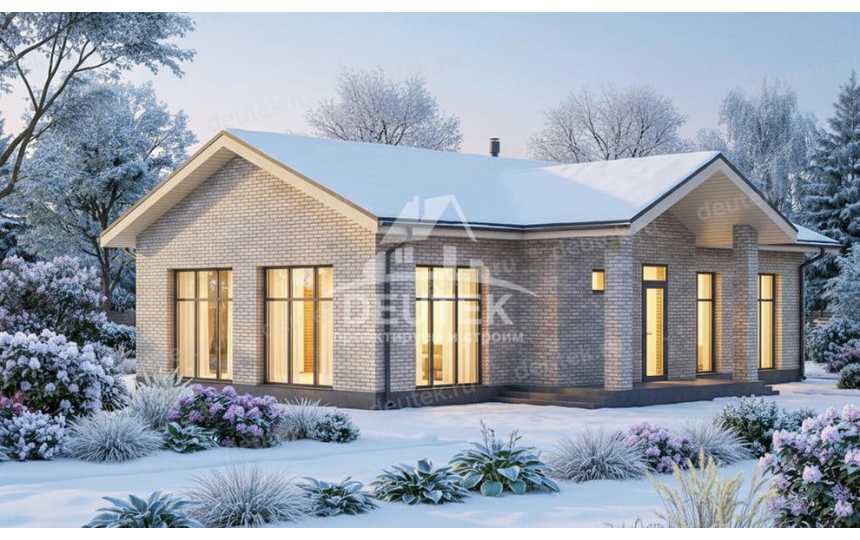 Проект бани 247,91 м² — комната отдыха 42,25 м², спортзал - LK-539